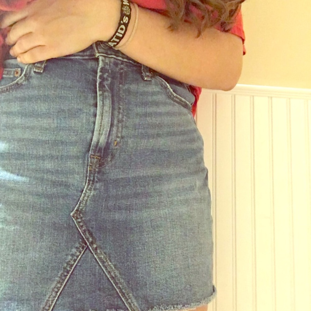 Jean skirt